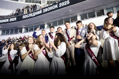 "Последний звонок" для выпускников столицы прошел в "Минск-Арене"