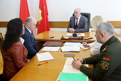 Караев провел прием граждан в Гродно