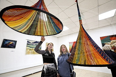 Старт для молодых талантов. Республиканская биеннале художественного текстиля открылась в Витебске