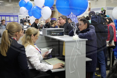 Первый регулярный авиарейс отправился из Могилева в Москву