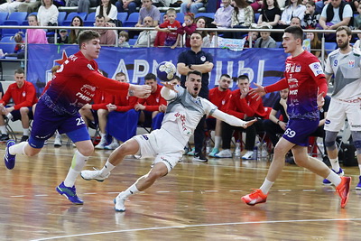 Гандболисты СКА сравняли счет в финале чемпионата Беларуси