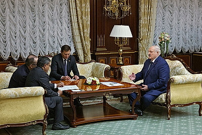 Лукашенко провел встречу с послом Индии