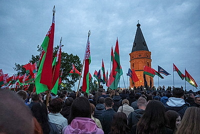 На мемориальном комплексе "Буйничское поле" прошла акция "Звон скорби"
