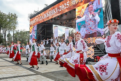 "Дажынкi-2025". Как в Заславле проходит областной праздник тружеников села