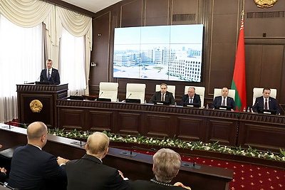 Формирование нового состава правительства завершено. Крутой в Совмине представил премьер-министра
