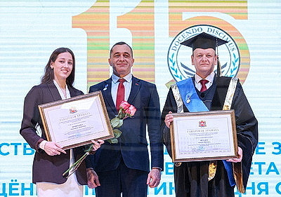 В ВГУ состоялось торжественное мероприятие по случаю 115-летия университета