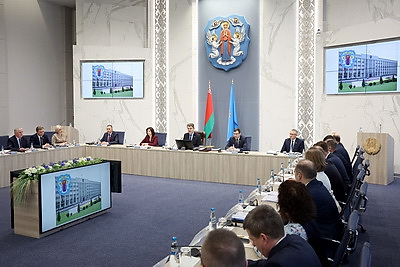 Итоги года рассмотрели на заседании Мингорисполкома