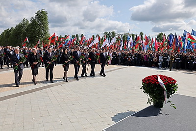 Память павших в годы ВОВ почтили в "Тростенце"