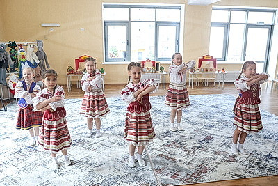 В Первомайском районе Минска открыли детский сад, где будут воспитывать маленьких театралов