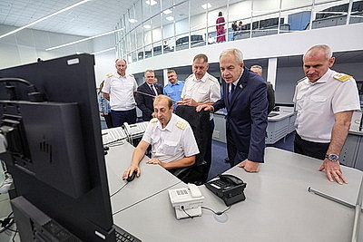 Сергеенко ознакомился с Центром управления перевозками БЖД