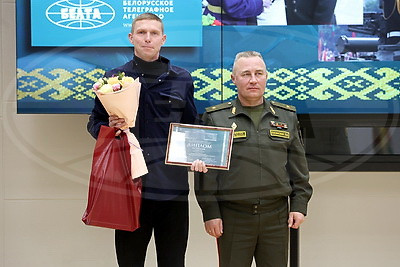В Минске наградили журналистов за лучшее освещение в СМИ темы Вооруженных Сил и патриотического воспитания