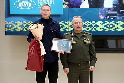 В Минске наградили журналистов за лучшее освещение в СМИ темы Вооруженных Сил и патриотического воспитания