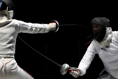 Чемпионат Беларуси по фехтованию проходит во Дворце спорта в Минске