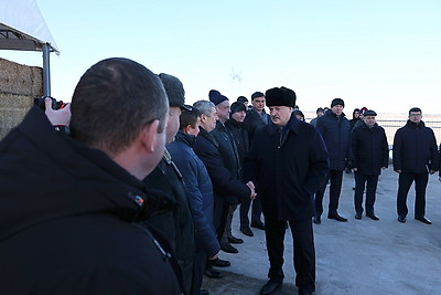 Лукашенко совершил рабочую поездку в Смолевичский район