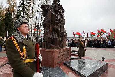 В Могилеве перезахоронили останки около 400 жертв геноцида в годы ВОВ