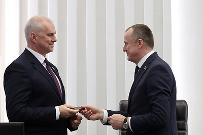 Нового председателя горисполкома представили в Могилеве