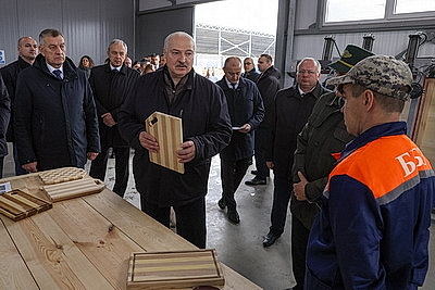 Лукашенко ознакомился с комплексным развитием территории Березинского биосферного заповедника