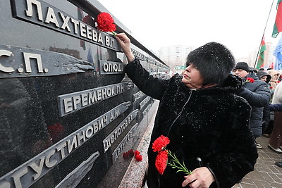 Память погибших в Афганистане почтили в Витебске