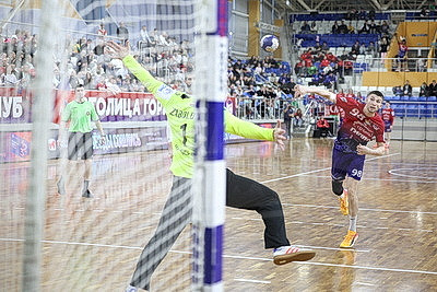 Гандболисты минского СКА сравняли счет в финале чемпионата Беларуси