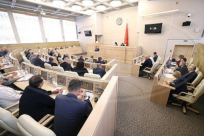 Заседание второй сессии Совета Республики состоялось в Минске