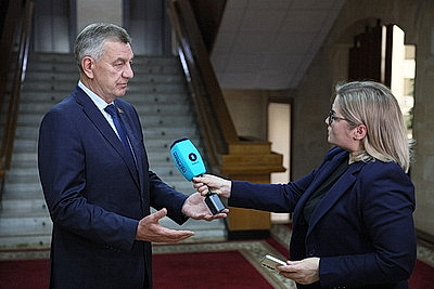 "Идем в графике". Назаров о важных объектах в Шклове и подробностях доклада Президенту