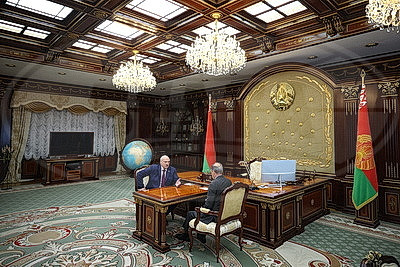 Лукашенко встретился с Постпредом Беларуси в ООН