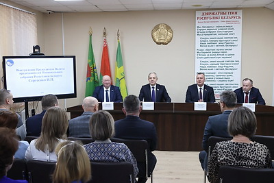 Сергеенко встретился с трудовым коллективом Бегомльского завода "Ветразь"