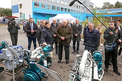 Лукашенко посетил Житковичи