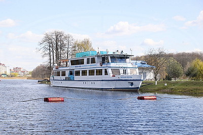 Круизный теплоход "Белая Русь" отправился в свой первый рейс в 2026 году