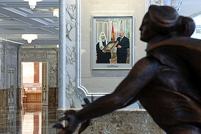 Дворец Независимости посетили с экскурсией сотрудники агрокомбината "Дзержинский"