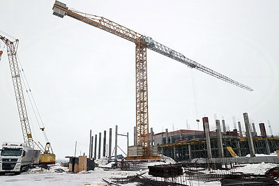 Физкультурно-оздоровительный комплекс строится в Петрикове