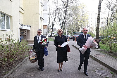 Около 40 лет была верна профессии: Героя Соцтруда Варвару Соломахо чествовали в Минске