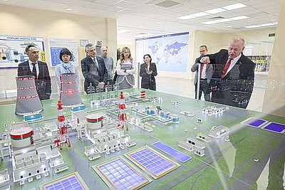 Представители агентств ООН в Беларуси посетили социальные объекты Островца и БелАЭС