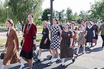 В Бресте воссоздали атмосферу последнего мирного дня 1941 года