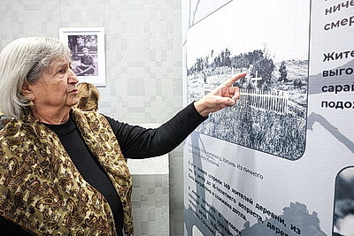 "Судьба подарила счастье жить…" Фотодокументальная выставка открылась в музее Хатыни