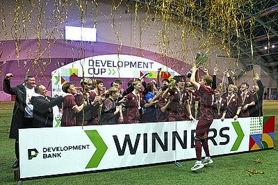 Белорусы в шестой раз выиграли футбольный Кубок развития