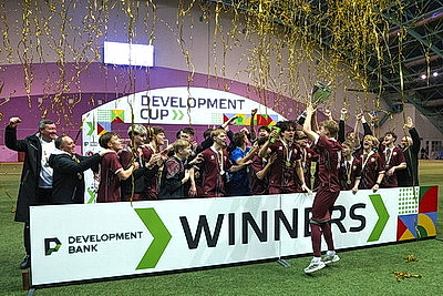 Белорусы в шестой раз выиграли футбольный Кубок развития