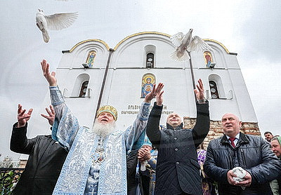 Праздник духовного исцеления. В Витебске встретили Благовещение Пресвятой Богородицы