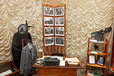 К 105-летию Ивана Шамякина: в Добрушском краеведческом музее воссоздали рабочий кабинет народного писателя Беларуси