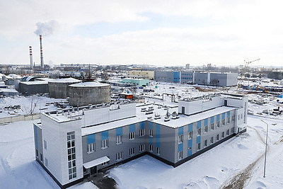 Продолжается реконструкция Минской очистной станции