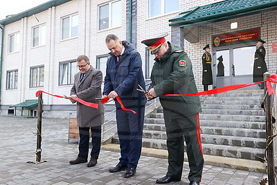 Новый комплекс пограничной заставы "Мокраны" открыли в Малоритском районе