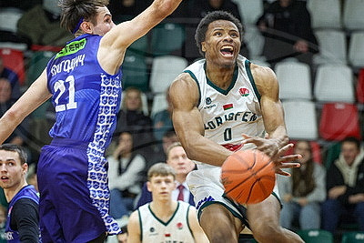 Баскетболисты "Борисфена" вышли в лидеры чемпионата Беларуси