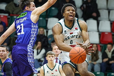 Баскетболисты "Борисфена" вышли в лидеры чемпионата Беларуси