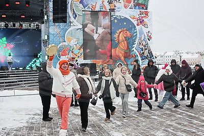 Рождественские празднования "Колядки. Время чудес и веселья" прошли в Минске