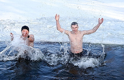 Гомельские моржи готовятся к состязаниям на Кубке СНГ