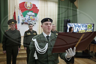 14 курсантов пополнили ряды военно-патриотического клуба "Бригада" в Могилеве