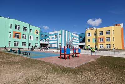 Новый детский сад с бассейном на 175 мест открыли в Орше