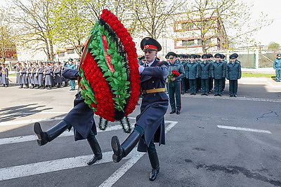 Уроки прошлого для безопасного настоящего. В Минске спасатели почтили память ликвидаторов аварии на ЧАЭС