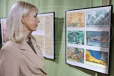 Выставку в честь годовщины снятия блокады Ленинграда представили в Минске