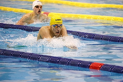 Открытое первенство Беларуси по плаванию среди юниоров проходит в Бресте